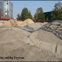Birios statybinės medžiagos Žvyras, žvirgždas, smėlis, skalda