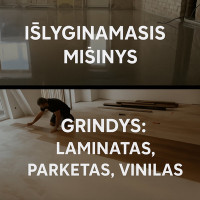 Mindaugas Vilkickas Pilame išlyginamąjį,klojame grindis - Parketas,vinila.