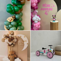 Evelina Kaminskienė Balionų arkos/sienelės/helio balionai