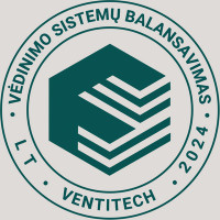 VENTITECH Vėdinimo sistemos balansavimo darbai, pasų sudarymas.