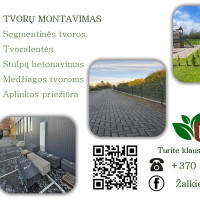 Žalkiema MB Tvorų montavimas
