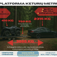 Voris Platformos,traliuku ir priekabu nuoma Alytus !
