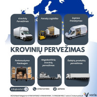 Voris Kroviniu Pervezimas - Gabenimas / Perkraustymas Voris Kroviniu Pervezimas - Gabenimas / Perkraustymas