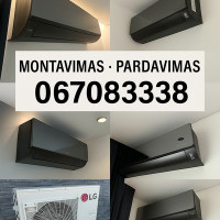 MB Medelinas Oro kondicionieriai, Oras - Vanduo, Montavimas