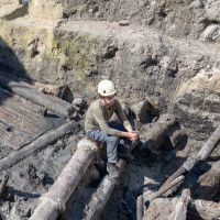 Atas Žvirblys Archeologas, Archeologiniai tyrimai