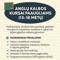 Anglu kalbos pamokos moksleiviams internetu