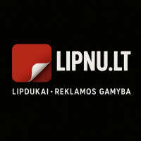 Jovitas Kašiuba Lipdukų gamyba Plačiaformatė spauda Siuvinėjimas Uv spauda