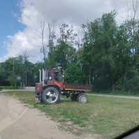 Egidijus Žolės pjovimas trimeriu, vėjapjove, traktoriuku Vilniaus r.