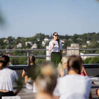 Karina Kanėvskytė Klasikinis Pilates, jėgos treniruotės, kvėpavimas, zumba