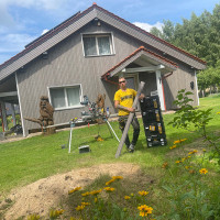 Vytas Vėdinami fasadai, stogai, terasos, lauko medžio apdaila