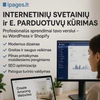 ipages Vos nuo 150e svetainių, puslapių / e.shopų kūrimas ipages Vos nuo 150e svetainių, puslapių / e.shopų kūrimas