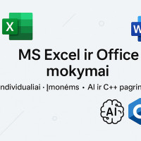 adomas25 Ms Excel,ms Office Nuotolinis Individualus Mokymas
