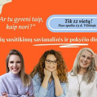 Psichologo konsultacijos, grupinė terapija nuo spalio 23d.