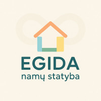 EGIDA Pamatų įrengimas, indždinerinių tinklų montavimas, drono fot