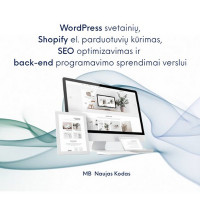Edita Urban Svetainių kūrimas Wordpress / Shopify / Seo/ back-end