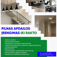 Rinkstata-apdaila.lt Apdailos darbai, glaistymas, dažymas