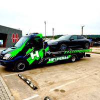 Krovinių pervežimas Tralas Techninė pagalba kelyje. Tralo pagalba. 24/7