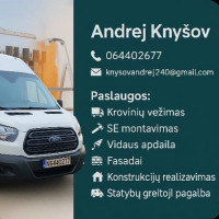 Andrej Knysov Namų statyba nuo A iki Z ir atskiri etapai