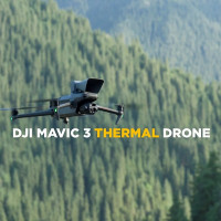 Ramūnas Leonardas Termovizinės, naktinės drono nuotraukos.