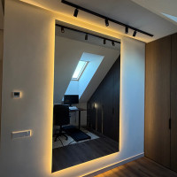 Meltglas Nestandartinių dušų, led veidrodžių, terasų, stiklinimas.