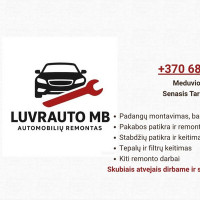 MB Luvrauto Automobilių remontas
