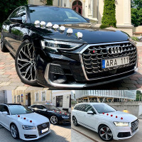 Transportas vestuvėms Prabangus Audi A8, A8l, Q7 patrauklios kainos