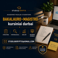 Studijų Sprendimai Nuo chaoso iki aiškios darbo krypties
