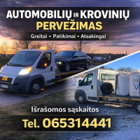 Tralas Kaunas-Lt Automobilių pervežimas traliuko paslaugos Kaune ir Lietuvoje