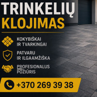Saulius tom Trinkelių klojimas, Pagrindo ruošimas. Gerbuvio darbai