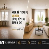 NT Pardavimas Remontas Būsto Paruošimas Pardavimui
