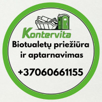 Kontervita ♻️ Biotualetų (toi toi) nuoma
