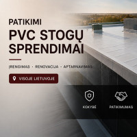 Donatas Kerbedis Pvc stogų dengimas