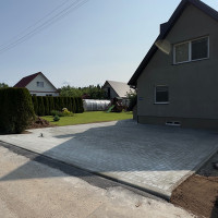 Trinkeliuera Trinkelių klojimas, aplinkos tvarkymas, laiptu betonavimas