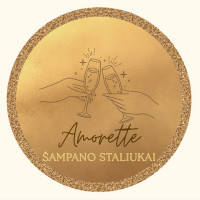 Amorette - Šampano Staliukai Amorette - Šampano Staliukas Jūsų Šventei!