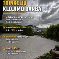 Dovydas Trinkelių Klojimas. Trinkelių klojimas