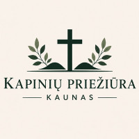 Lukas Levinas Kapinių tvarkymas, skaldos įrengimas, augalu sodinimas