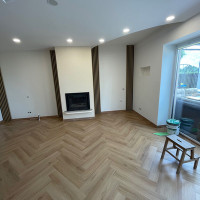 Vidaus apdaila Vidaus Apdaila, laminato klojimas, plytelių klijavimas