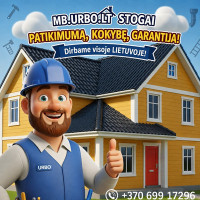 MB Urbo LT Šlaitinių stogų dengimas, renovacija.