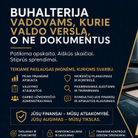 Milantra, MB Buhalterija vadovams, kurie valdo verslą, o ne dokumentus