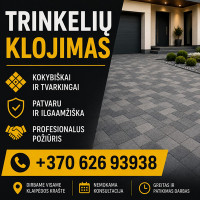 Saulius tom Trinkelių klojimas, Pagrindo ruošimas. Gerbuvio darbai