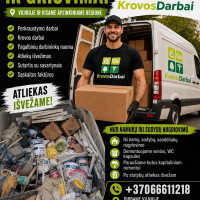 Transporto Vadybininkas Perkraustymo paslaugos baldu šiukšlių utilizavi
