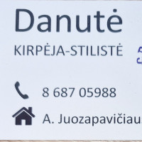 Grožio D studija Kirpėja-stilistė Danutė