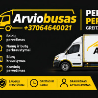 Arvydas Šileris Krovinių pervežimas perkraustymo paslaugos
