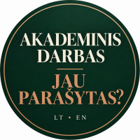 Baigiamųjų Ir Mokslinių Darbų Redagavimas Lt / En