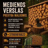 Malkos Pigios Kokybiškos Malkos Kaunas