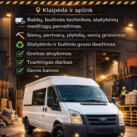 Zivile St Griovimo darbai Perkraustymas Statybinių atliekų išvežim
