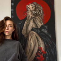 Evelina Jaruševičiūtė Paveikslai pagal užsakymą, nuotrauką Originalūs paveikslai