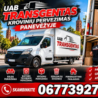 Transgentas Perkraustymas - Krovinių pervežimas Panevėžyje