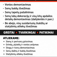 Artur Dviliov Griovimo, demontavimo ir statybinių atliekų išvežimo darbai