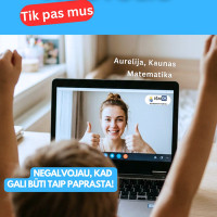 Matematikos korepetitoriai internetu ir Kaune – 1–12 kl.